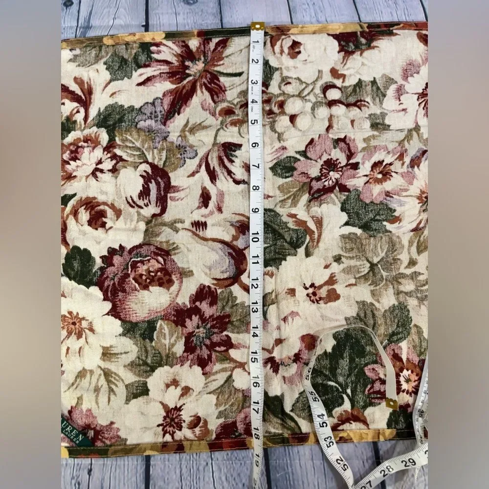 VINTAGE Ralph Lauren Table Classic Cliffwoods Napkins (4) and Tablecloth 60x104